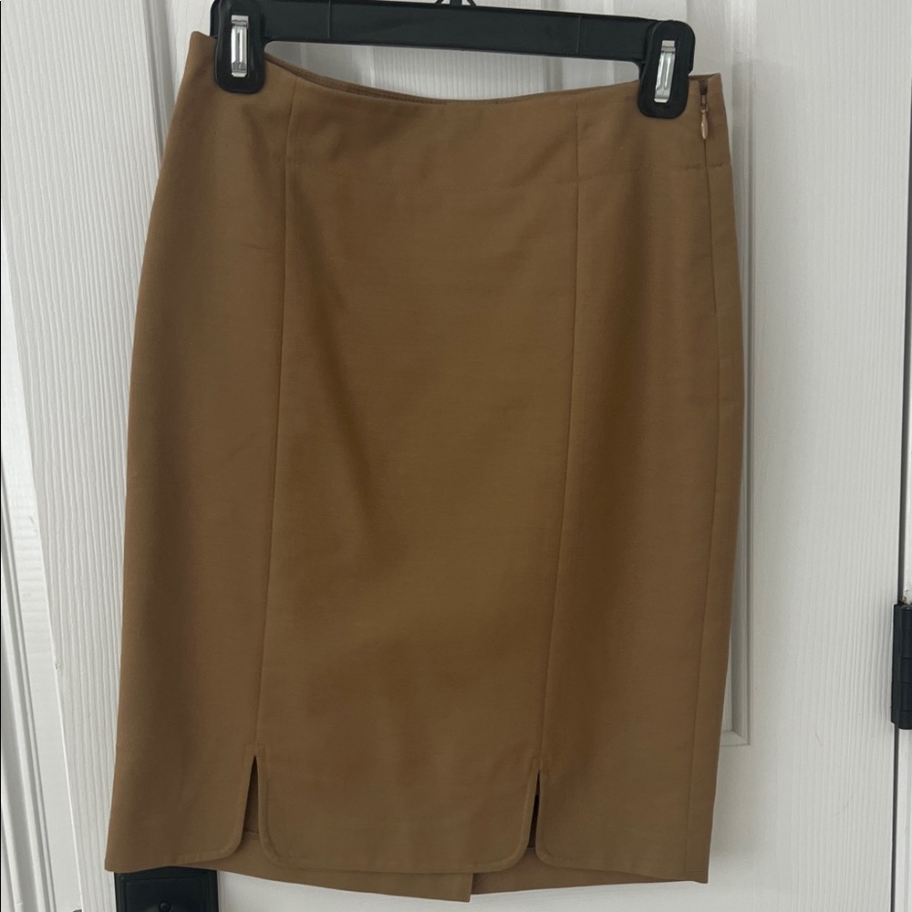 The Limited Tan Pencil Skirt